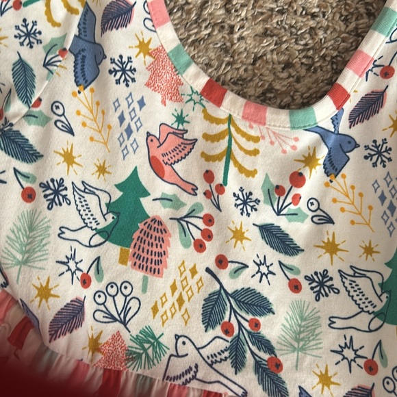 Wildflowers girls 6 Best Day Ever Merry Merry Holiday Dress! Can wear as tunic! - Picture 7 of 10